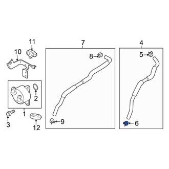 Mazda OE - Inner HVAC Heater Hose Clamp