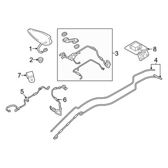 Mazda OE - Electrical - Antenna