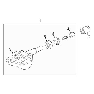 Mazda OE - Electrical - Tire Pressure Monitor Components (Sport)