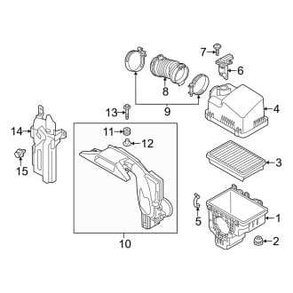 2021 Mazda CX-3 OEM Air Intake Parts | Filters — CARiD.com