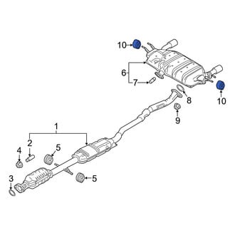 Mazda OE - Exhaust System Hanger