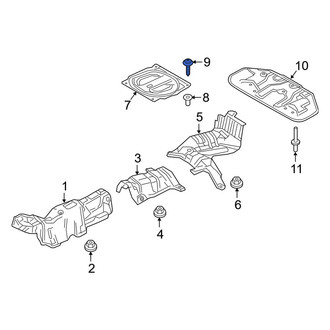 Mazda OE - Fuel Tank Access Cover Screw