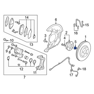 Mazda OE - CV Joint Nut