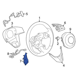 Mazda OE - Steering Wheel Radio Controls