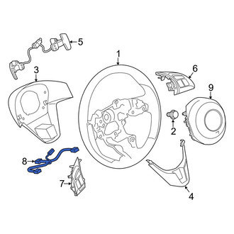 Mazda OE - Steering Wheel Wiring Harness