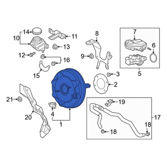 Mazda OE - Power Brake Booster