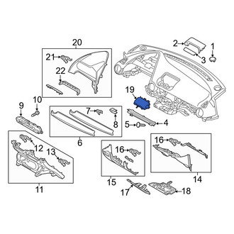Mazda OE - Instrument Panel Air Bag