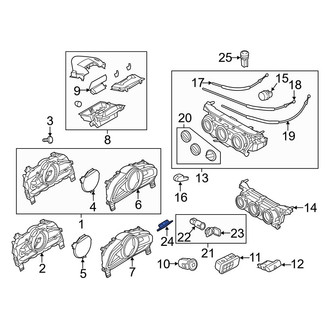 Mazda OE - Instrument Panel Cover