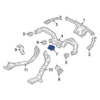 Mazda OE - Inner Dashboard Air Vent