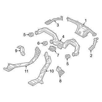 Mazda OE - Instrument Panel - Ducts