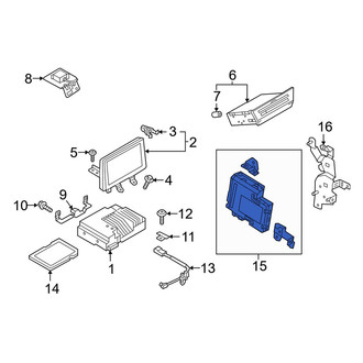 Mazda OE - Radio Control Unit