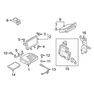Mazda OE - Instrument Panel - Sound System (Receivers and Amplifiers)