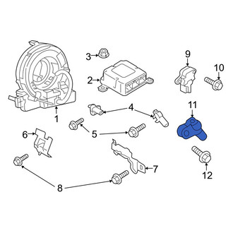 Mazda OE - Rear Air Bag Impact Sensor