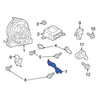 Mazda OE - Left Air Bag Impact Sensor Bracket