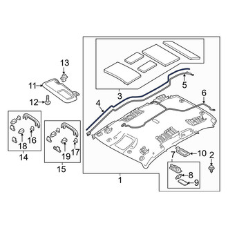 Mazda OE - Center Antenna Cable