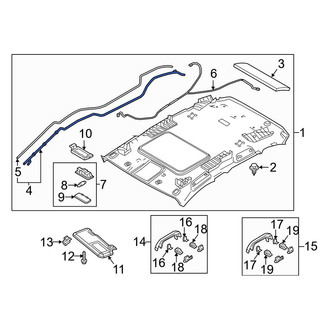 Mazda OE - Center Antenna Cable