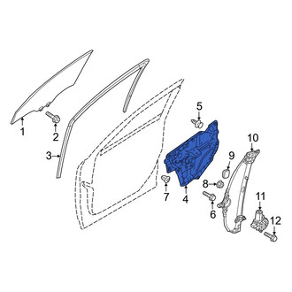 Mazda OE - Front Left Door Panel Carrier