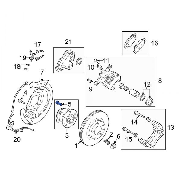 Wheel Lug Stud