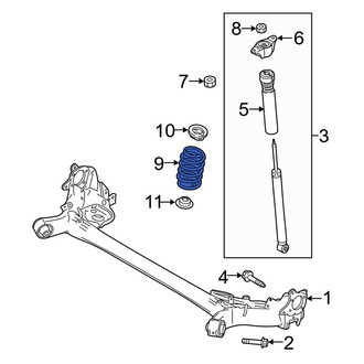 Mazda OE - Rear Coil Spring