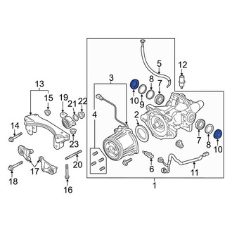 Mazda OE - Rear Drive Axle Shaft Seal