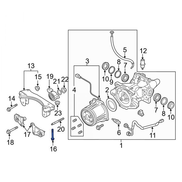 Differential Mount Bolt