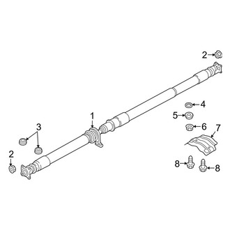 Mazda OE - Rear Suspension - Drive Shaft (AWD)