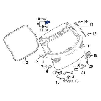 Mazda OE - Rear Liftgate Hinge
