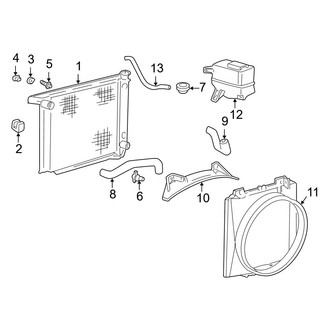 Mazda OE - Cooling - Radiator & Components