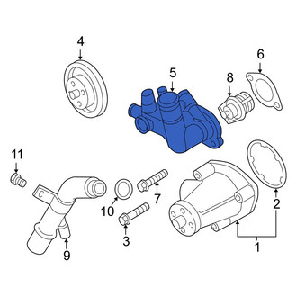 Mazda OE - Engine Coolant Thermostat Housing