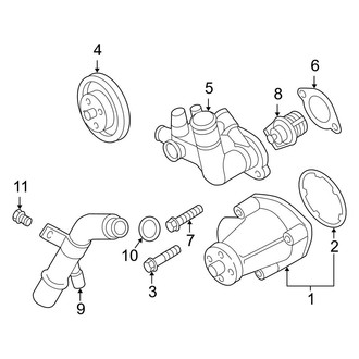 Mazda OE - Cooling - Water Pump (Gas)