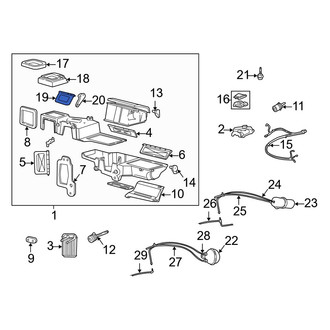 Mazda OE - HVAC Recirculation Door