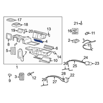 Mazda OE - HVAC Recirculation Door