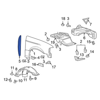Mazda OE - Front Sound Absorber