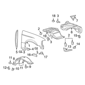 Mazda OE - Fender & Components