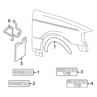 Mazda OE - Fender - Exterior Trim