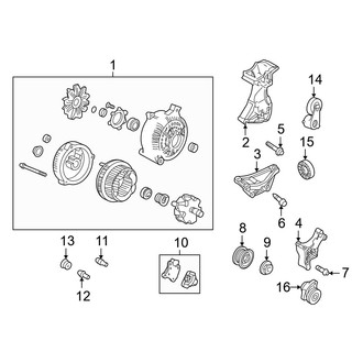 Mazda OE - Electrical - Alternator