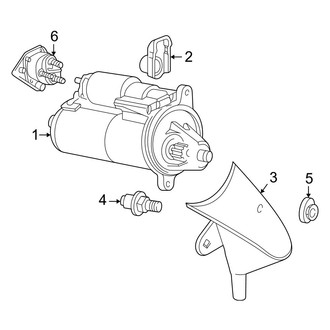 Mazda OE - Electrical - Starter