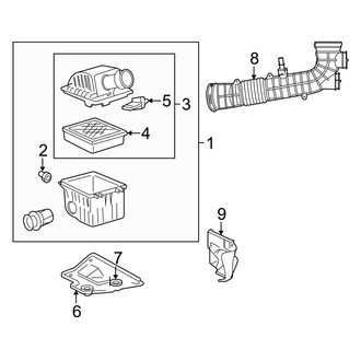 Mazda OE - Engine - Air Intake