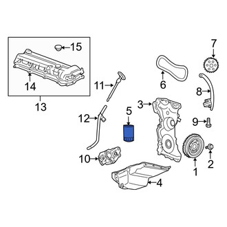 Mazda OE - Engine Oil Filter