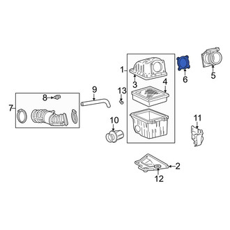 Mazda OE - Fuel Injection Air Flow Meter Gasket & O-Ring
