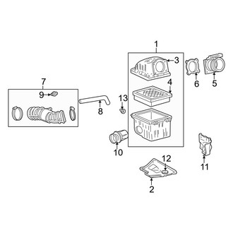 Mazda OE - Engine - Air Intake