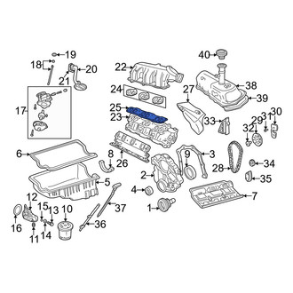 Mazda OE - Center Engine Intake Manifold Gasket