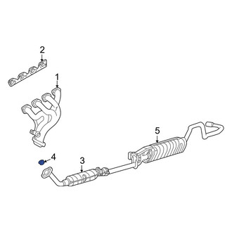 Mazda OE - Rear Catalytic Converter Gasket