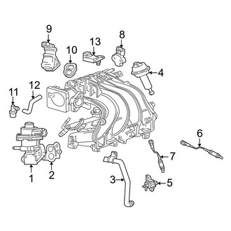Mazda OE - Emission System - Emission Components