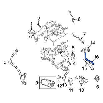 Mazda OE - Vacuum Hose
