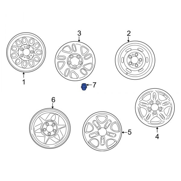 Wheel Lug Nut