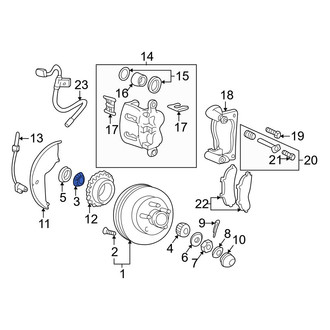 Mazda OE - Front Inner Wheel Bearing