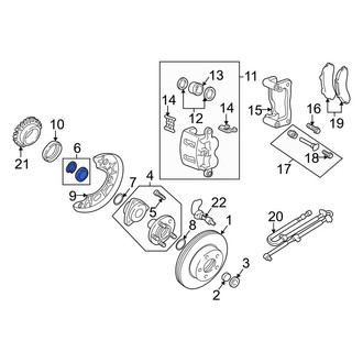 Mazda OE - Front Wheel Bearing