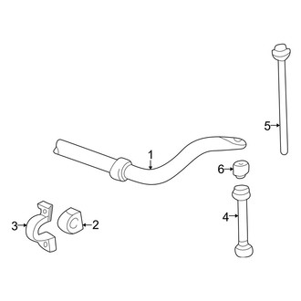 Mazda OE - Front Suspension - Stabilizer Bar & Components