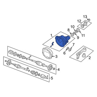 Mazda OE - Front Differential Housing